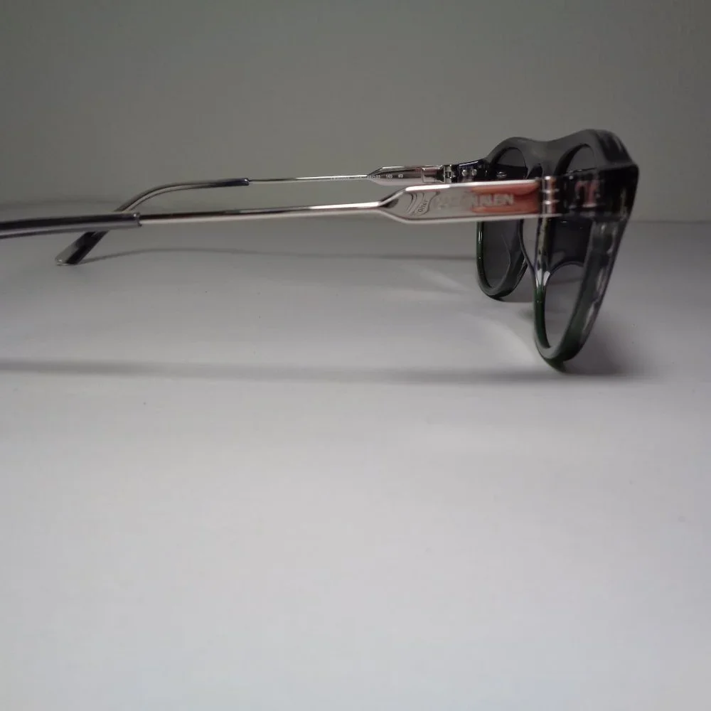 Calvin Klein CK20701S Smoke Green Gradient Horn New Men's Sunglasses